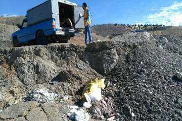 تصاویر کشف،ضبط و معدوم سازی ماهی غیرقابل مصرف توسط اداره دامپزشکی