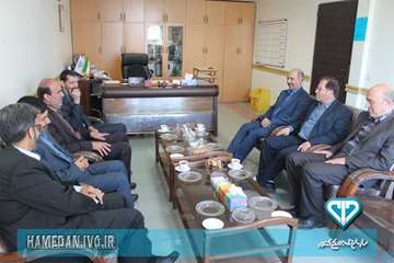 دیدار های نوروزی مدیرکل با کارکنان جهاد کشاورزی استان همدان