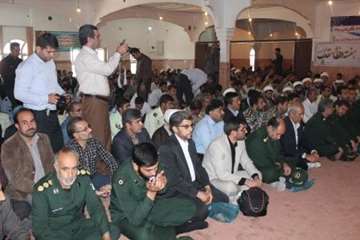 مراسم بزرگداشت مقام شهدا و گل باران مزار شهدا گلزار شهدا استان