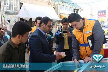 بازدید دکتر حقیقی و صدا و سیما از مراکز عرضه مواد خام دامی در طرح تشدید کنترل و نظارت بهداشتی ویژه م