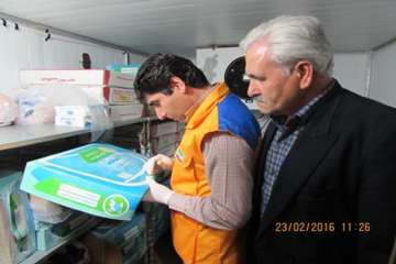 بازدید سرزده رئیس اداره از رستوران های شهرستان اسدآباد