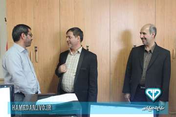 بازدید فرماندار رزن از اداره کل دامپزشکی استان