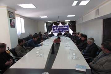 نشست دهیاران با دامپزشکی و ادارات بخشداری پیرسلمان