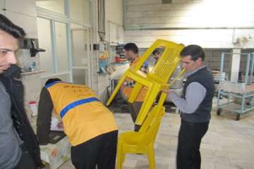 بازدید از مراکز عرضه مواد خام دامی شهرستان رزن