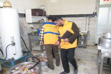 بازدید از مراکز عرضه مواد خام دامی شهرستان رزن