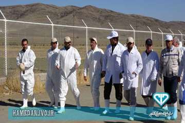 حضوردکترجهان پیما و دکتر امیری در اداره کل دامپزشکی استان و بازدید از گاوداری صنعتی
