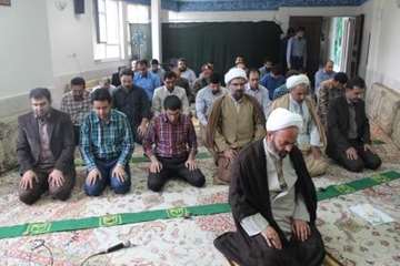 مراسم بزرگداشت عید غدیرخم و 14 مهر در دامپزشکی استان همدان