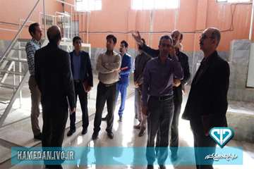 بازدید مدیر کل و معاون فرماندار اسد آباد از کشتارگاه این شهرستان