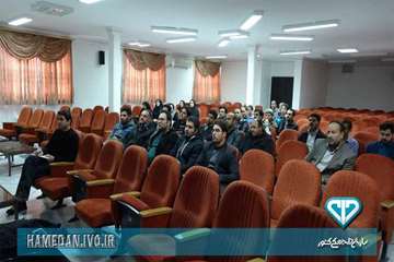 برگزاری کلاس آموزشی آتش نشانی برای کارکنان اداره کل دامپزشکی استان همدان