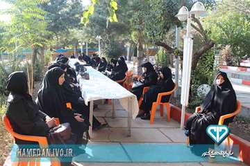 مراسم پیاده روی خواهران بسیجی ادارات استان در هفته دامپزشکی