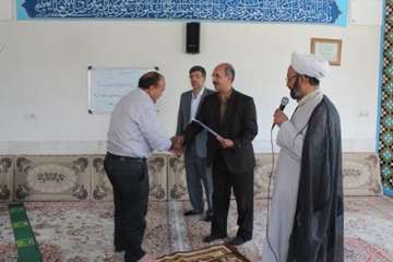 تجلیل از جانبازان شاغل در اداره کل دامپزشکی استان همدان در روز جانباز