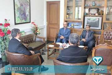 دیدار مدیرکل با معاون سیاسی امنیتی استانداری همدان