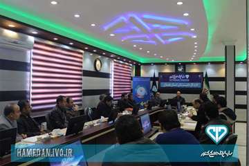 جلسه ستاد پیشگیری و مبارزه با بیماری آنفلوانزای فوق حاد در اداره کل دامپزشکی استان همدان