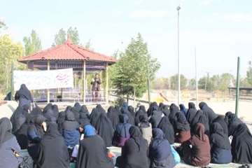 همایش پیاده روی خواهران بسیجی شاغل در ادارات استان به میزبانی اداره کل دامپزشکی استان به مناسبت عید 