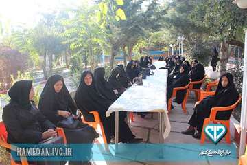 مراسم پیاده روی خواهران بسیجی ادارات استان در هفته دامپزشکی