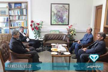 دیدار مدیرکل با معاون سیاسی امنیتی استانداری همدان