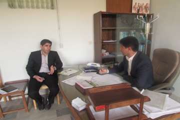 دیدار رئیس دامپزشکی با مدیر جهادکشاورزی اسدآباد