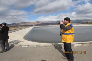 گشت مشترک رؤسای ادارات دامپزشکی اسدآباد و محیط زیست از تالاب ها