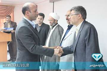 تودیع دکتر سامی و معارفه دکتر حقیقی رئیس اداره دامپزشکی شهرستان همدان