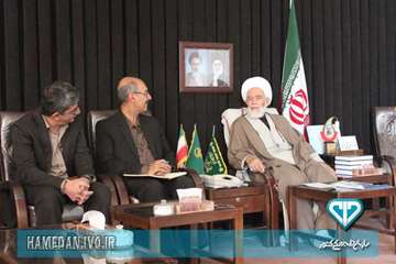 دیدار مدیرکل دامپزشکی استان با نماینده ولی فقیه و امام جمعه همدان