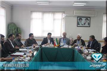 جلسه با مدیریت و کارشناسان  سازمان مدیریت در اداره کل دامپزشکی استان همدان