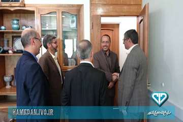 دیدار رئیس سازمان دامپزشکی کشور با معاون سیاسی امنیتی استاندار همدان