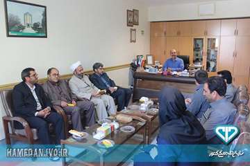 دیدار همکاران دامپزشکی با مدیرکل به مناسبت عید غدیر