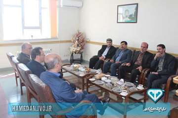 دیدار های نوروزی مدیرکل با کارکنان جهاد کشاورزی استان همدان