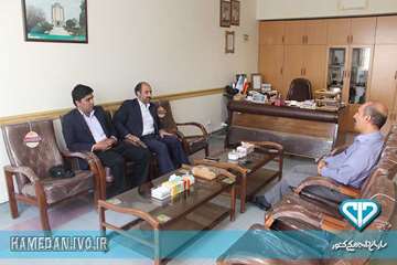 دیدار مدیرکل پدافند غیر عامل استانداری همدان با دکتر رسولی