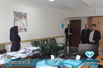 بازدید فرماندار رزن از اداره کل دامپزشکی استان