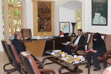 دیدار دکتر رسولی با مدیر کل میراث فرهنگی استان همدان