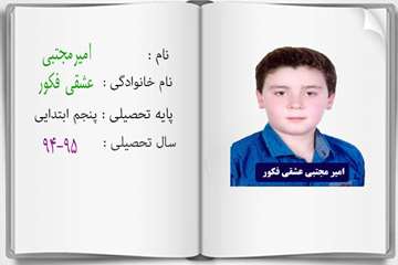 دانش آموزان ممتاز درسی در سال تحصیلی 95-94