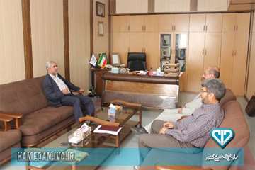 بازدید فرماندار نهاوند از اداره کل