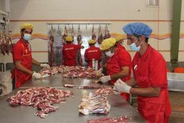 بازدید از کارخانه بسته بندی مواد خام دامی هگمتانه