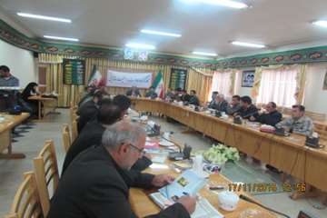 ستاد آنفلـوآنزا درجلسه سلامت و امنیت غذایی فرمانداری