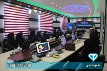 مراسم بزرگداشت ولادت حضرت فاطمه (س) و روز زن در اداره کل دامپزشکی استان همدان