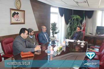 دیدار با شهردار همدان