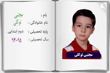 دانش آموزان ممتاز درسی در سال تحصیلی 95-94