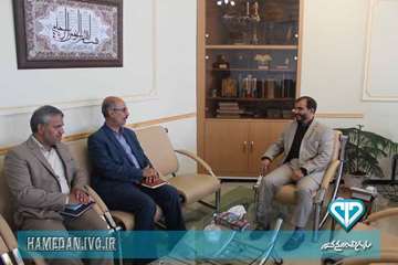 دیدار با فرماندار کبودرآهنگ