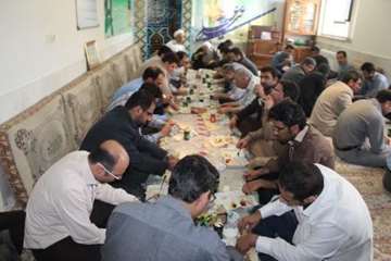 مراسم بزرگداشت عید غدیرخم و 14 مهر در دامپزشکی استان همدان