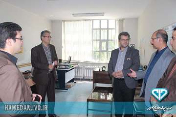 بازدید معاون و کارشناسان سازمان مدیریت از اداره کل دامپزشکی استان همدان