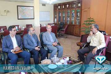 دیدار با فرماندار ملایر