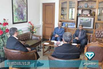 دیدار مدیرکل با معاون سیاسی امنیتی استانداری همدان