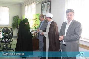 تجلیل از بانوان در سالروز ولادت حضرت زهرا  و روز زن در دامپزشکی  استان همدان
