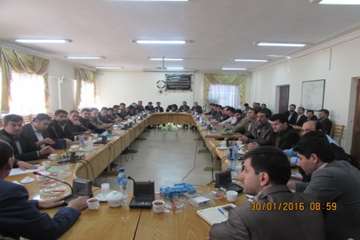 نشست مشورتی دامپزشکی با دهیاران اسدآباد