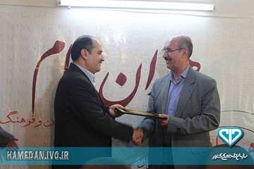 دیدار با کارکنان روزنامه همدان پیام در روزخبرنگار