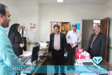 بازدید فرماندار رزن از اداره کل دامپزشکی استان