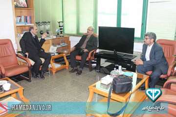 دیدار مدیر کل و معاون توسعه اداره کل دامپزشکی استان همدان با معاونین استانداری همدان