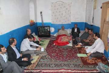 دیدار مدیرکل دامپزشکی استان با خانواده های تحت پوشش کمیته امداد
