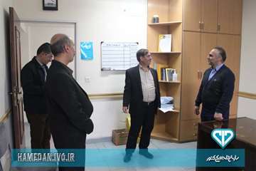 بازدید فرماندار رزن از اداره کل دامپزشکی استان